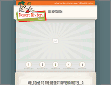 Tablet Screenshot of desertrivierahotel.com